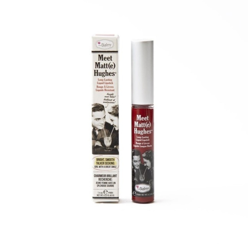 💋 theBalm Meet Matt(e) Hughes Liquid Lipstick – Loyal (Full Size)